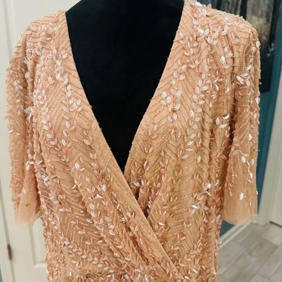 Mac Duggal Pink Gown 35109 - Picture 5 of 15